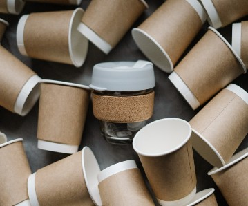 Empty Paper Cups